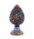 Pigna Siciliana H 30 cm multicolor– Ceramica di Caltagirone