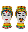teste di moro decorate caltagirone