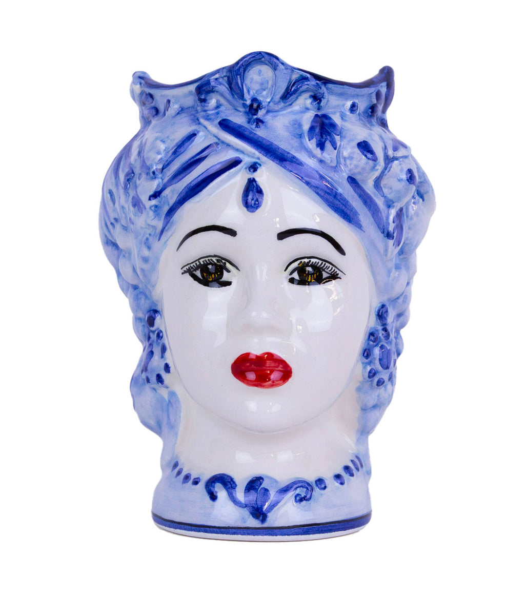 bomboniere teste di moro ceramica di caltagirone