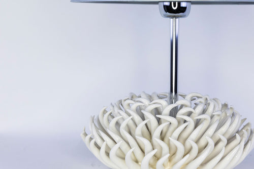 lampada anemone ceramica design arredo
