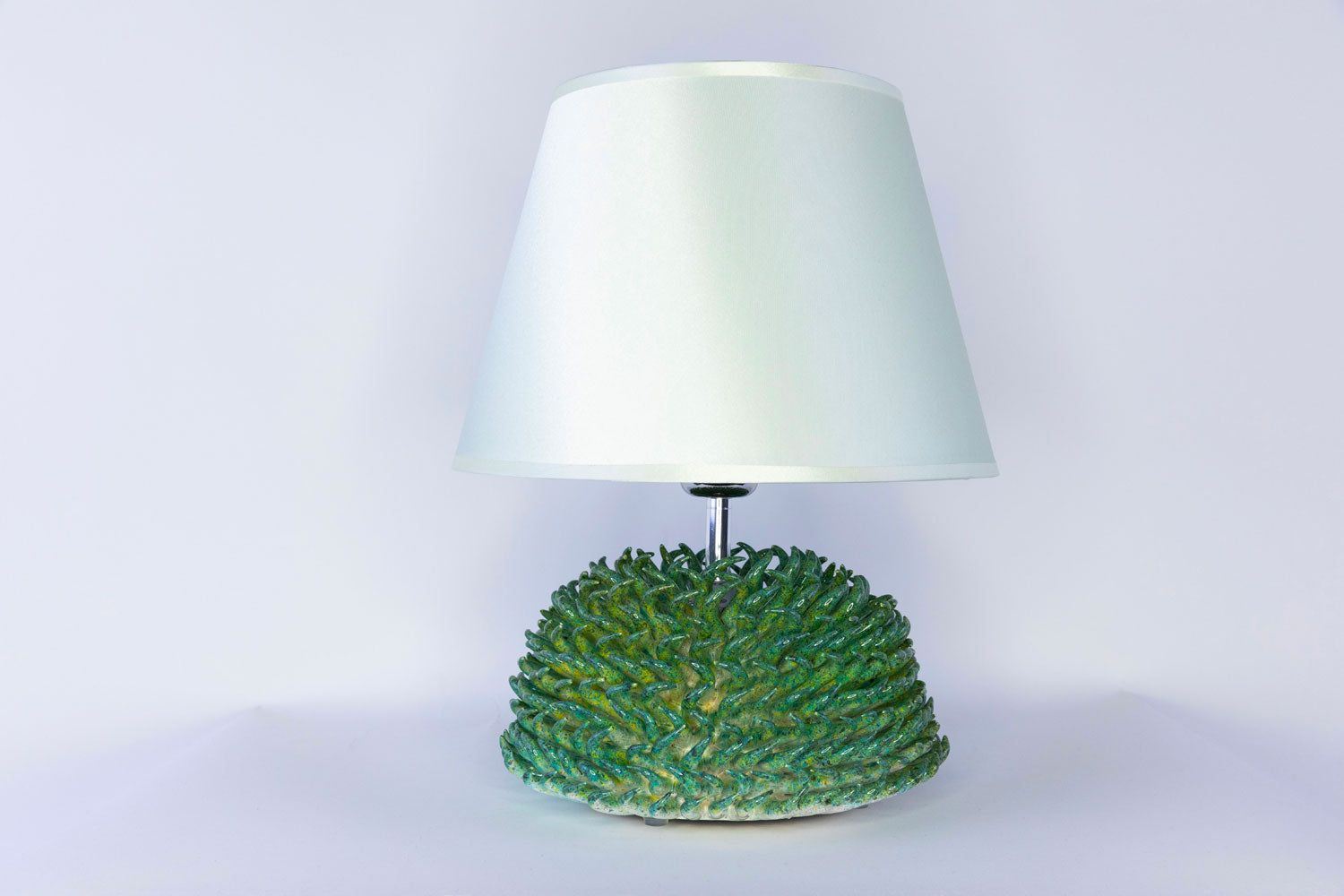 lampada anemone ceramica design arredo