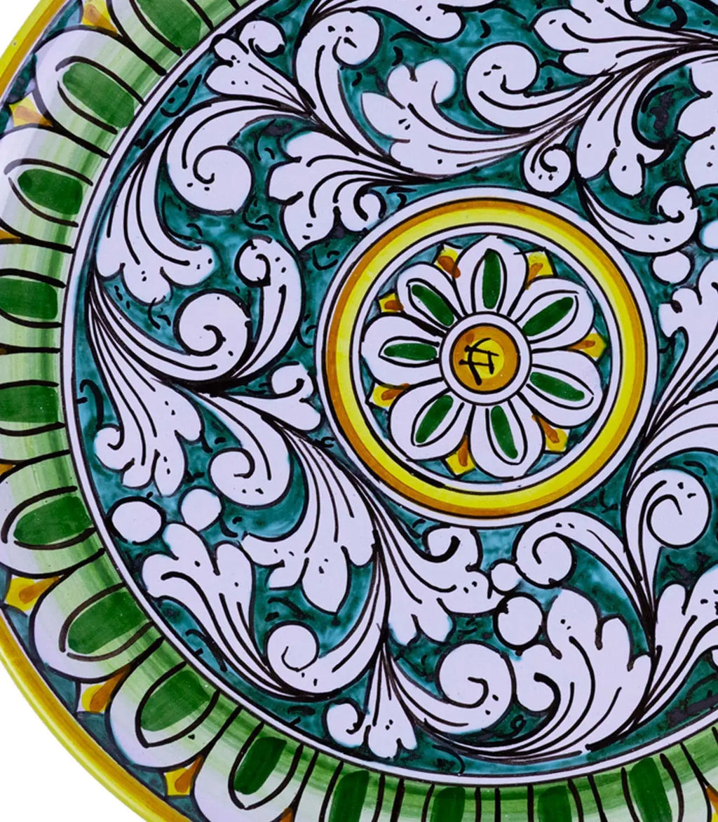 Piatto Ornamentale in Ceramica di Caltagirone – Ø 30 cm
