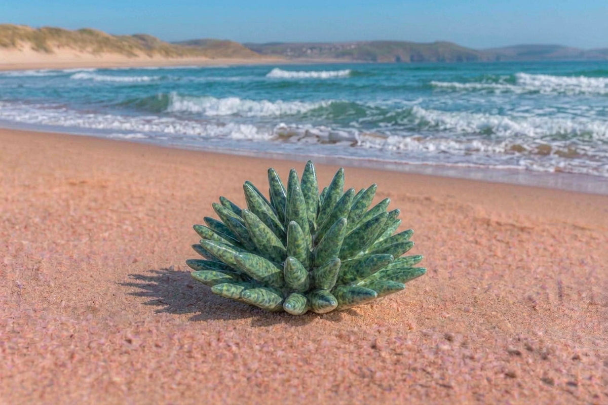 riccio verde ceramica