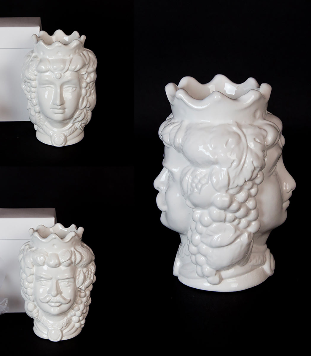 bomboniera testa di moro unione ceramica caltagirone