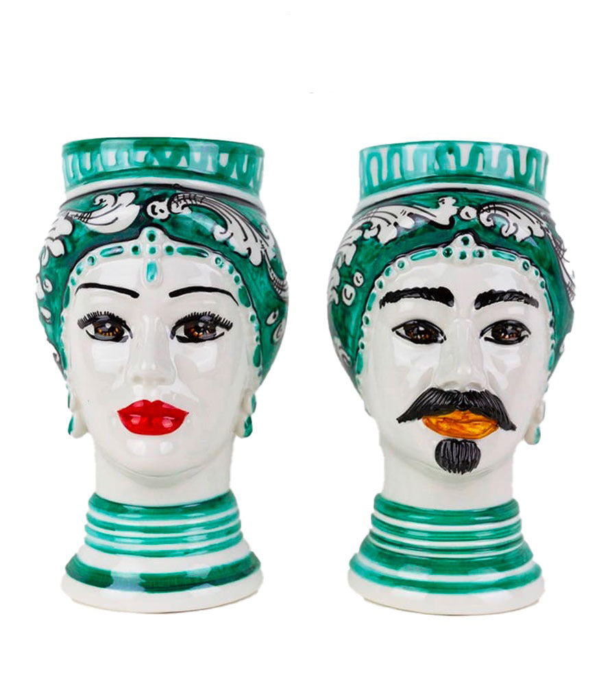 teste di moro decorate caltagirone